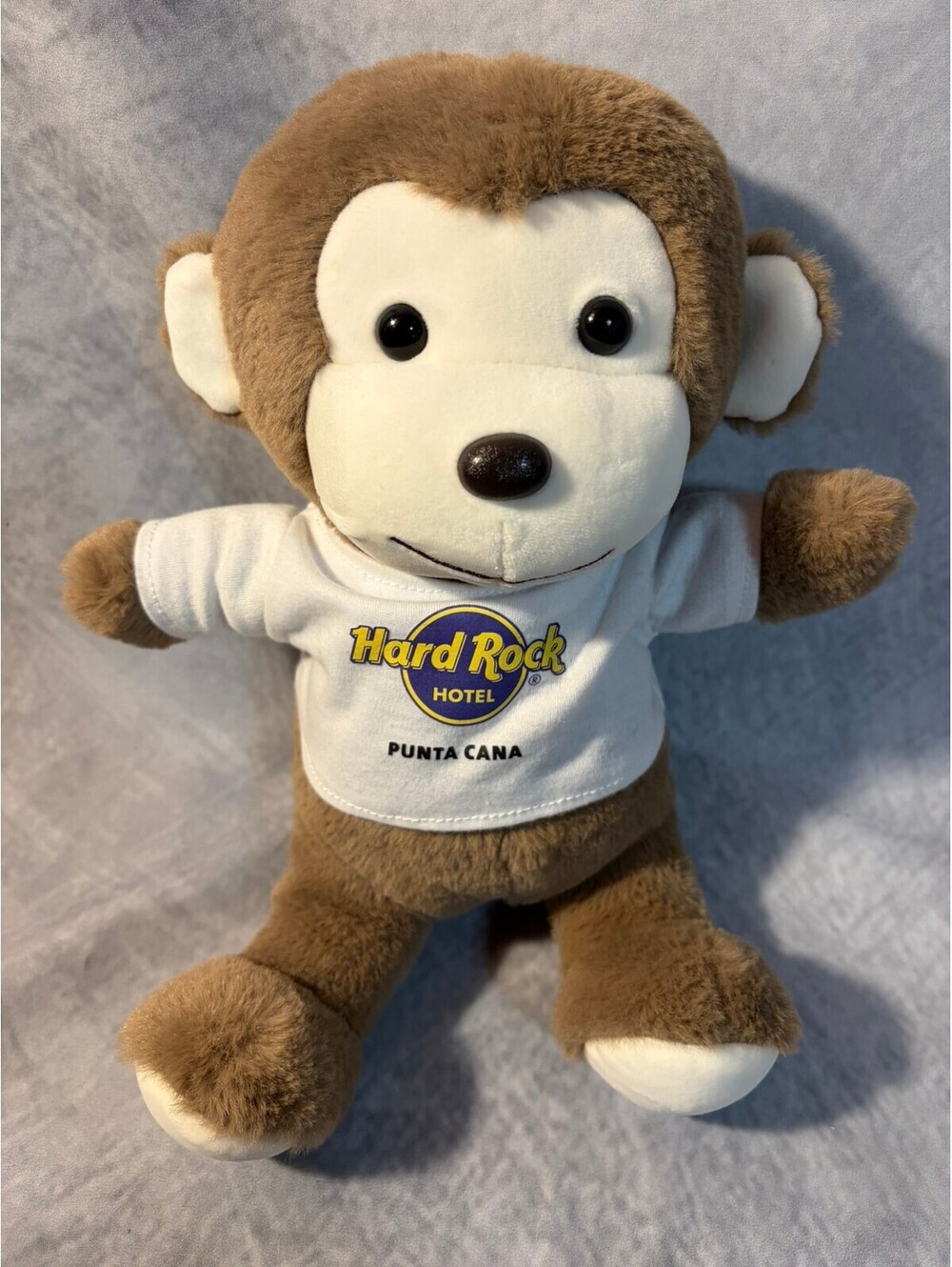 Hard Rock Hotel Punta Cana Monkey Plush Stuffed Animal Souvenir